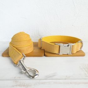 Nala pet dog collar traction rope (Option: Collar plus Leash-S)